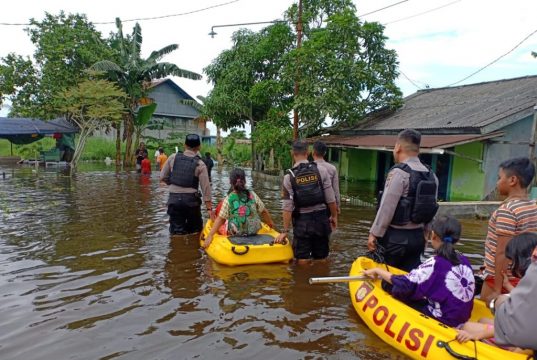 Polri Selalu Sigap Tanggap Bencana Alam