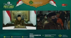 Bangkit dari Musibah dan Krisis Global, Wapres Ma’ruf, Pupuk Optimisme dengan Ikhtiar Batiniah