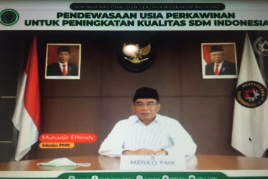 Menko PMK Minta MUI Buatkan Fatwa Larang Pernikahan Anak