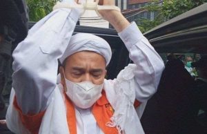 PN Jaktim Kembali Gelar Sidang HRS dengan Agenda Pembacaan Eksepsi