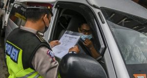 Korlantas Polri catat volume kendaraan keluar Jakarta menurun