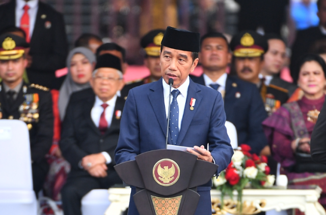 Presiden Joko Widodo peran Polri