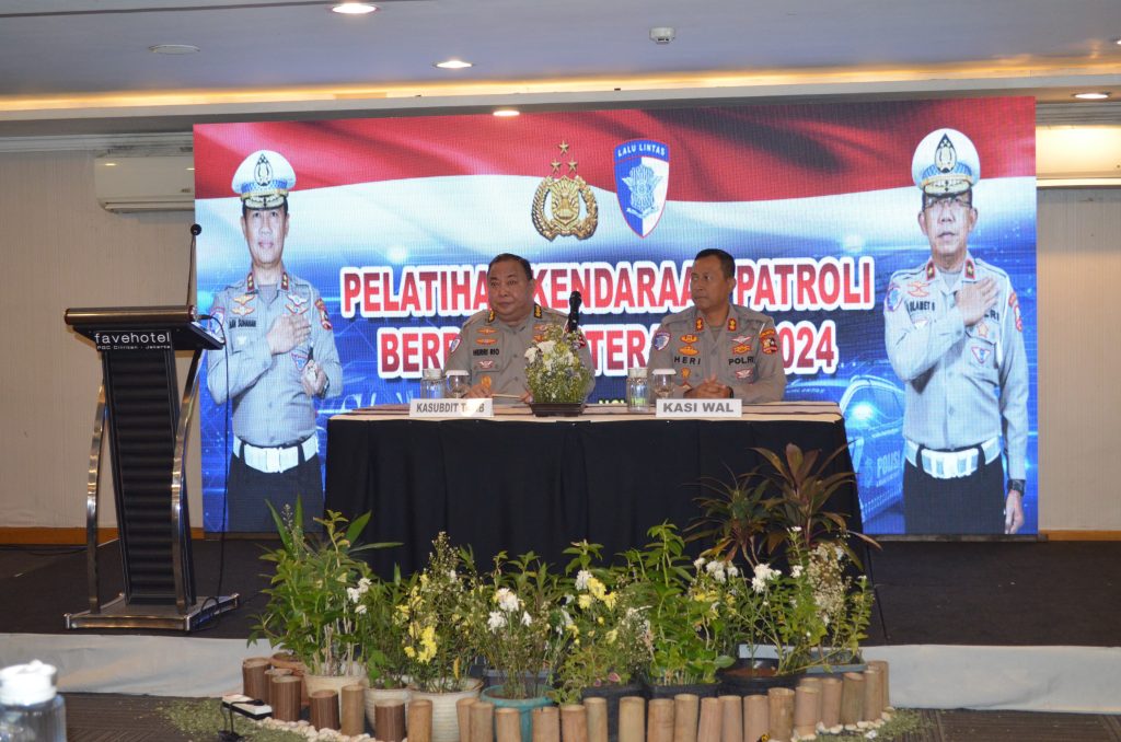 Pelatihan kendaraan Patroli